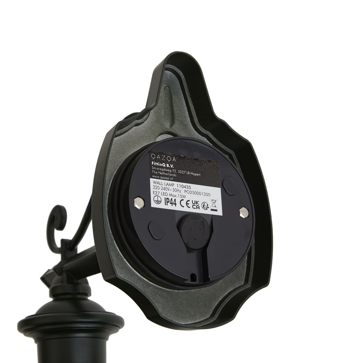 Qazqa Classique applique murale extérieure vert 28cm Genoa