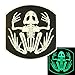 Produktbild PVC Patch Frogman Bone Frog Seals DEVGRU kompatibel mit Velcro Patches für Rucksäcke,Taktische Patches,Molle-Zubehör Militärische Patches,Rucksack Patches,Patches für Hüte Klettvers (Glow Dark)
