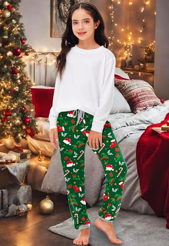 Image of Deerose 4th of July Pants American Flag Drawstring Sweatpants with Pockets 5-14 Years