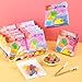 Amber Gemstone Snack Candy, Colourful Assorted Crystal Candies, Strawberry Lemon Blueberry Fruit Flavors Snacks, Individually Wrapped Snacks for Party Share, 2.26oz (2-Pack)