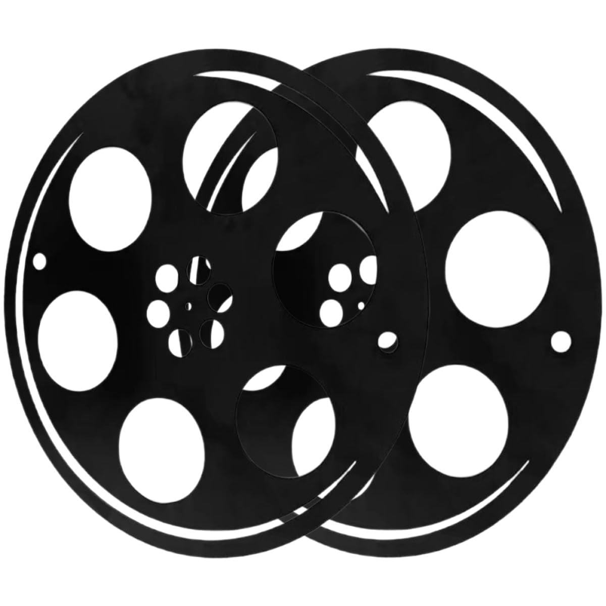 Bobine de film déco rétro pour habiller le mur d'un salon de cinéphile