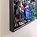 WETCEAOM Display Wallboard for Lego Speed Champions 10-in-1 F1 Car 77242,77243,77244,77245,77246,77247,77248,77249,77250,77251, Ideas for Lego Car Wall Mount Frame Lover, Model not Included(With Hook)
