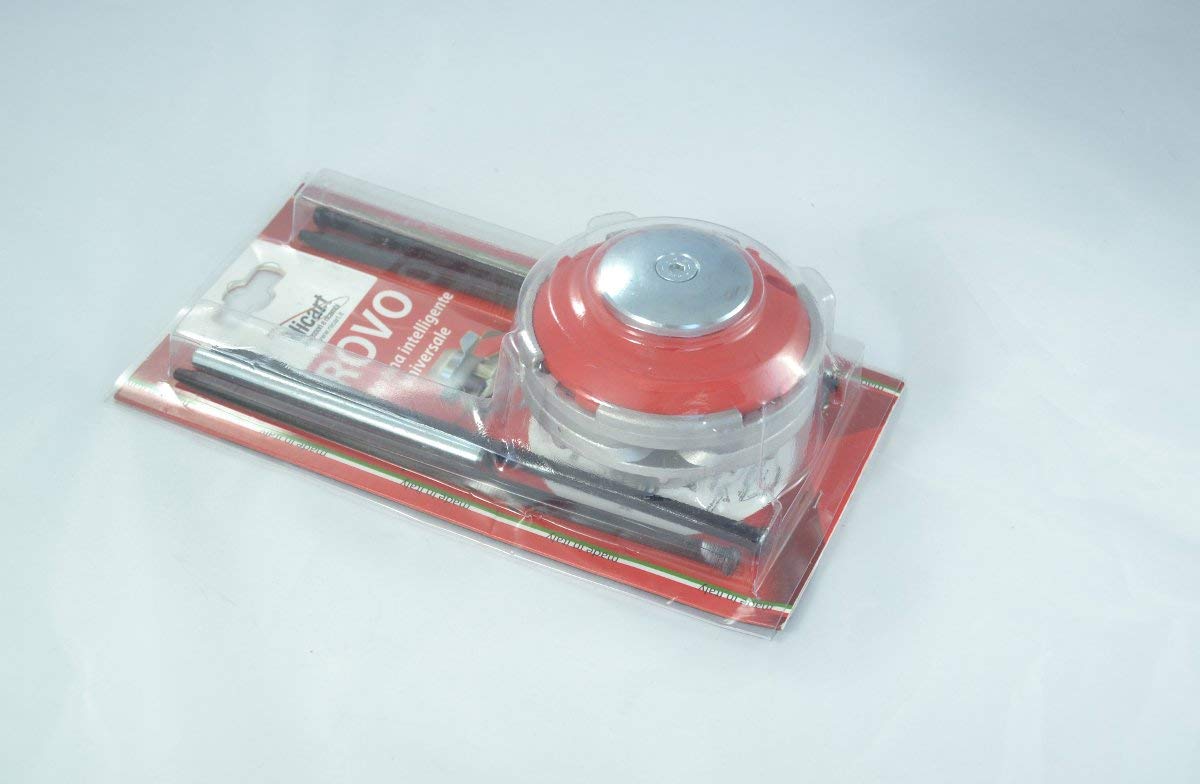 Testina rovo universale Nicart per decespugliatori in metallo Made in Italy con 4 fili premium MODELLO VECCHIO