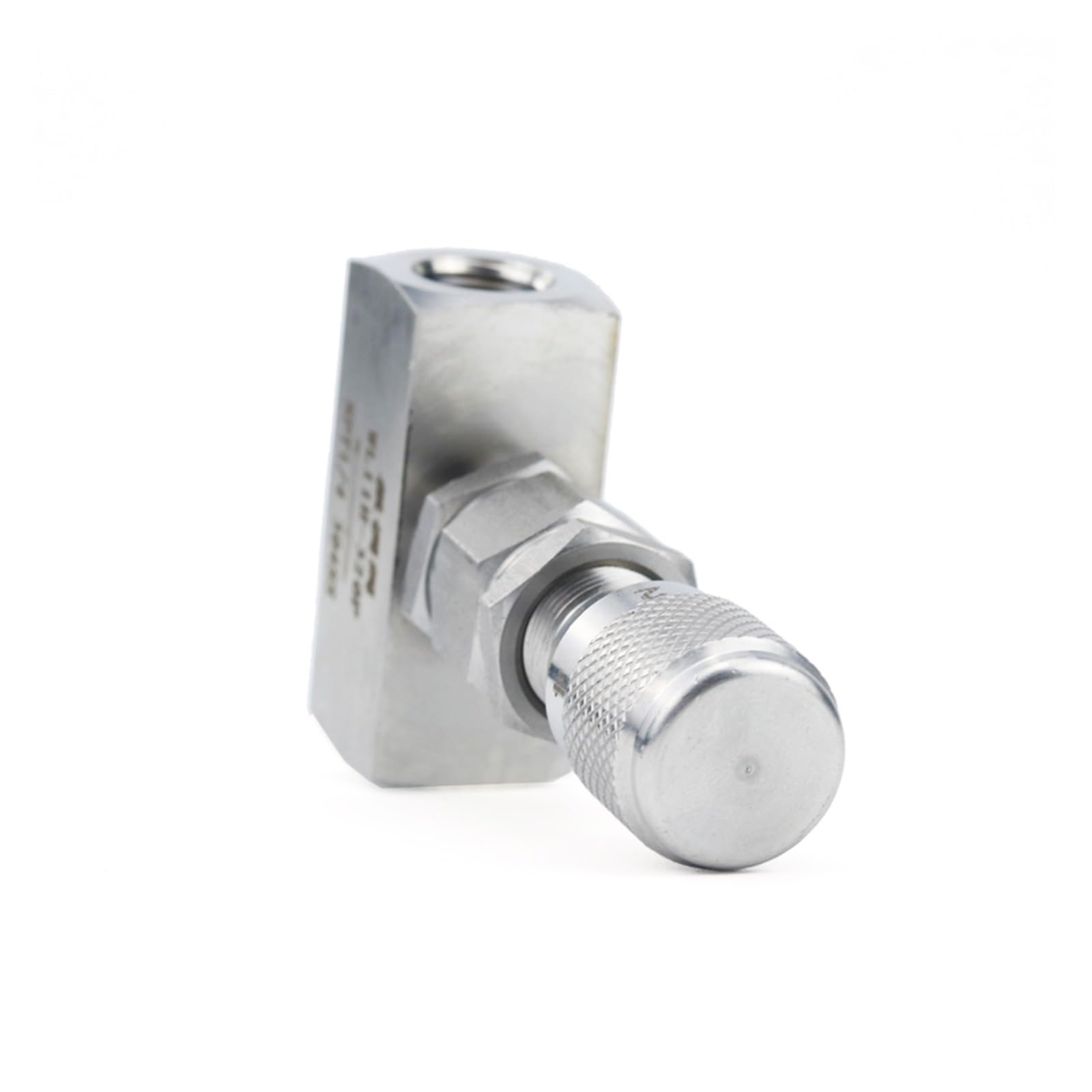 G 1/8 "1/4" 3/8 "NPT 1/2" válvula de Aguja de Acero Inoxidable 304 Controlador de válvula reguladora de Flujo de micromedición for Agua Gas Aceite(G Thread-High Precision-Straight,0.5 Inch)