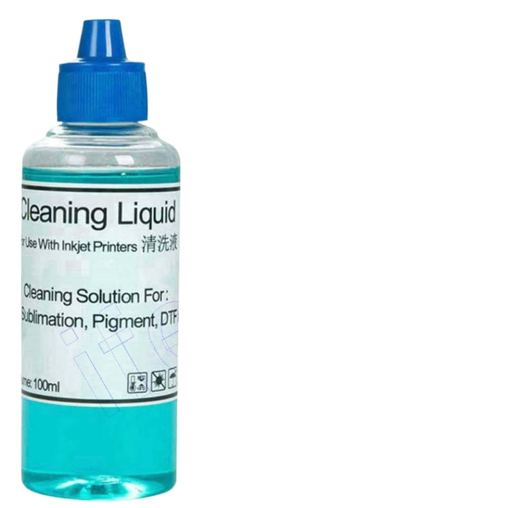 Liquide de Nettoyage de tête d'imprimante à Jet d'encre, 100ML, Compatible avec - - -(Blue No Tool)