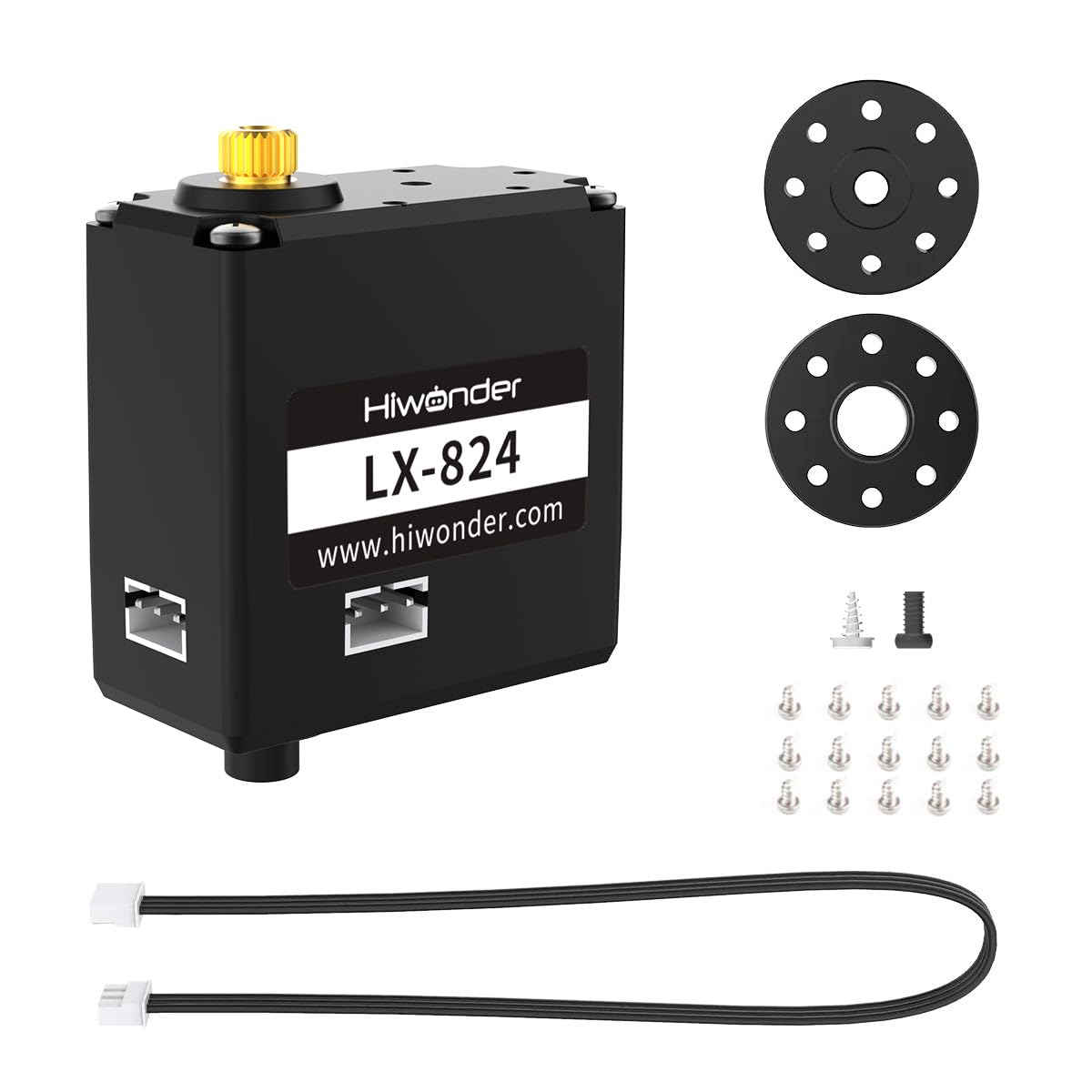 Amazon.com: Hiwonder LX-824 17KG Torque with Three connectors Bus