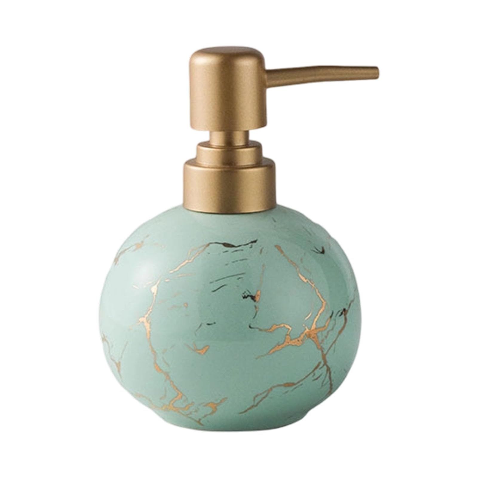 Kalttoy Simple Design Ceramic Soap Dispenser Bottle for Liquid Soap and Hand Wash Home Hotel Bathroom Countertop Organizing Use Ceramic Liquid Dispenser