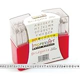 ImpressArt Uppercase Stamp Set, 3mm, Bridgette