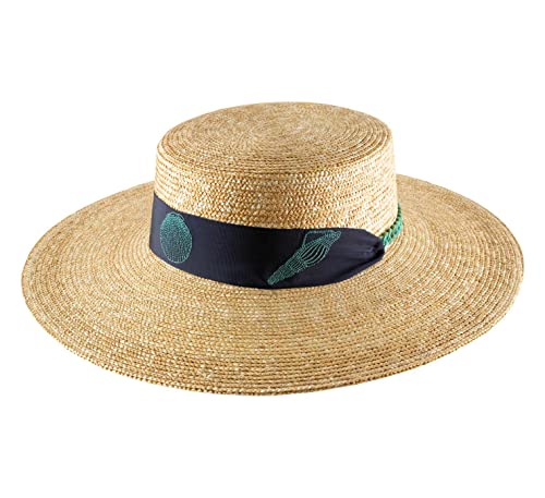 B Couture - Pamela ala Ancha Mujer Elinoa - Talla 60 cm - naturelle2 Cover