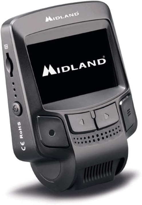 Dash cam telecamera video camera per auto full hd midland street guardian flat C1409