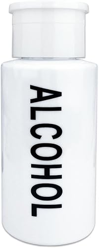 Miniatura 8 de Dispensador de bomba de empuje de 10 onzas, tapa abatible, botella vacía recargable, color morado con impresión de palabra, embalaje cosmético de