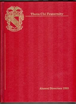 Hardcover Theta Chi Fraternity Alumni Directory 1993 Book