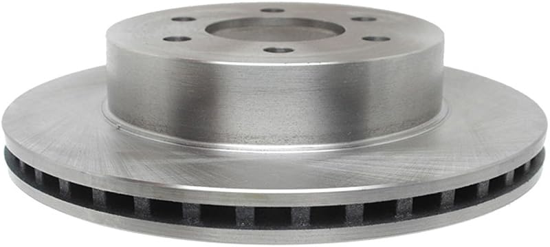 Rotor de freio a disco dianteiro Raybestos 76645R em ferro fundido – 1 unidade