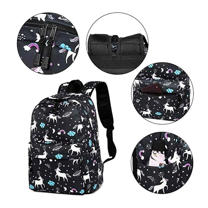 Image of Girls bags || college || school bag,s || Tuition bag's || Office bag || Casual Backpacks for Women / / Stylish And Trendy Backpack || Water Resistant and Lightweight Bags etc.