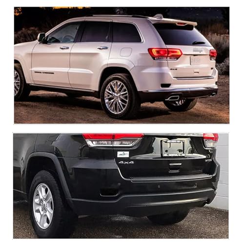 Image of Smoked Lens Rear Bumper Reflector Light for Jeep Grand Cherokee (2011-2020) Patriot (2013-2017) Compass (2011-2017) for Dodge Journey 2011-2020, Replace# 57010720A 57010721AC