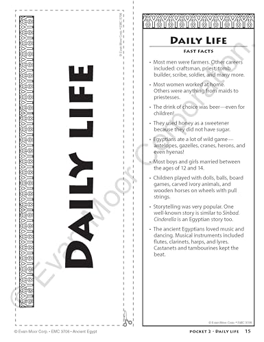 History Pockets: Ancient Egypt - Grades 4-6+ - Image 7