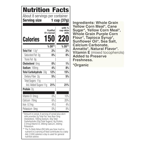 Cascadian Farm 123611 Organic Fruitful O'S Cereal thumb #5