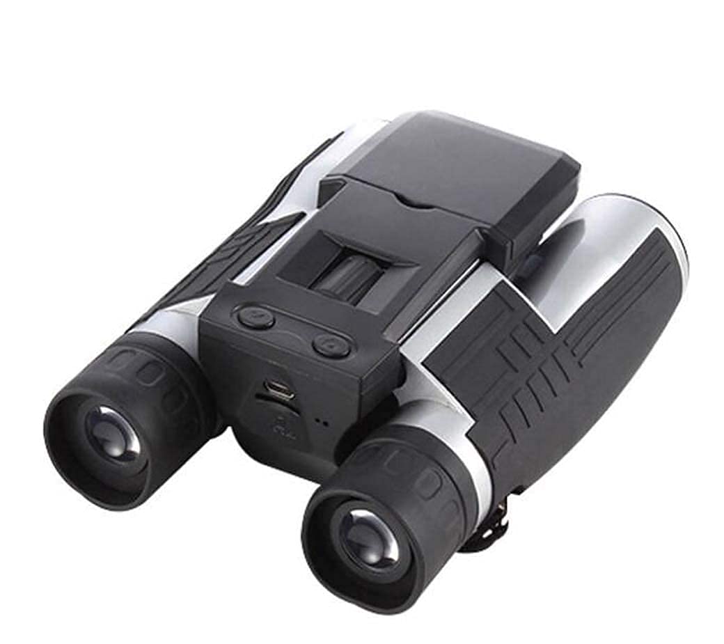 Telescopio/prismáticos Digitales con cámara, Pantalla LCD de 2 Pulgadas, grabadora de vídeo de 12x32 y 5MP para observación de Aves, Partidos de fútbol, ​​conciertos/Código de Producto: WXJ-1097