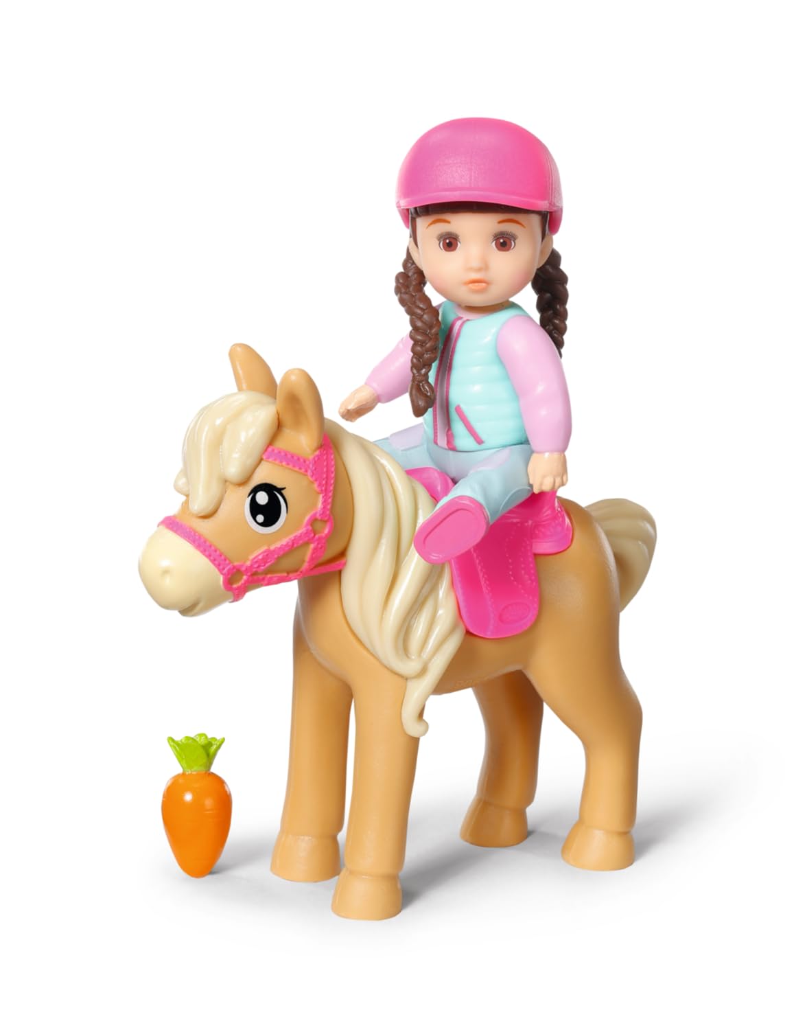 Amazon.com: Baby Born Minis Playset Horse Club Set with Kim 906149