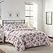 Laura Ashley Home - Queen Quilt Set, Reversible Cotton Bedding with Matching Shams, Home Decor for All Seasons (Rowland Sage, Queen)