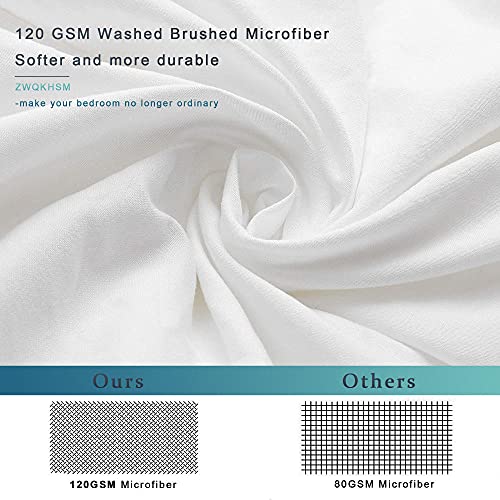 ZWQKHSM Copripiumino Singolo Volpi, Set Biancheria...