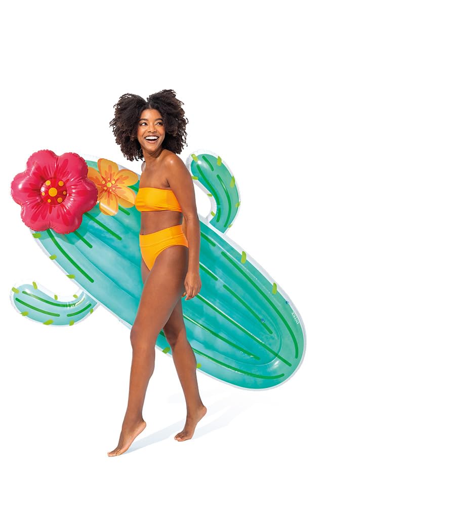 Intex Cactus Float, Inflated Size: 1.80m x 1.30m x 28cm (58793EU)