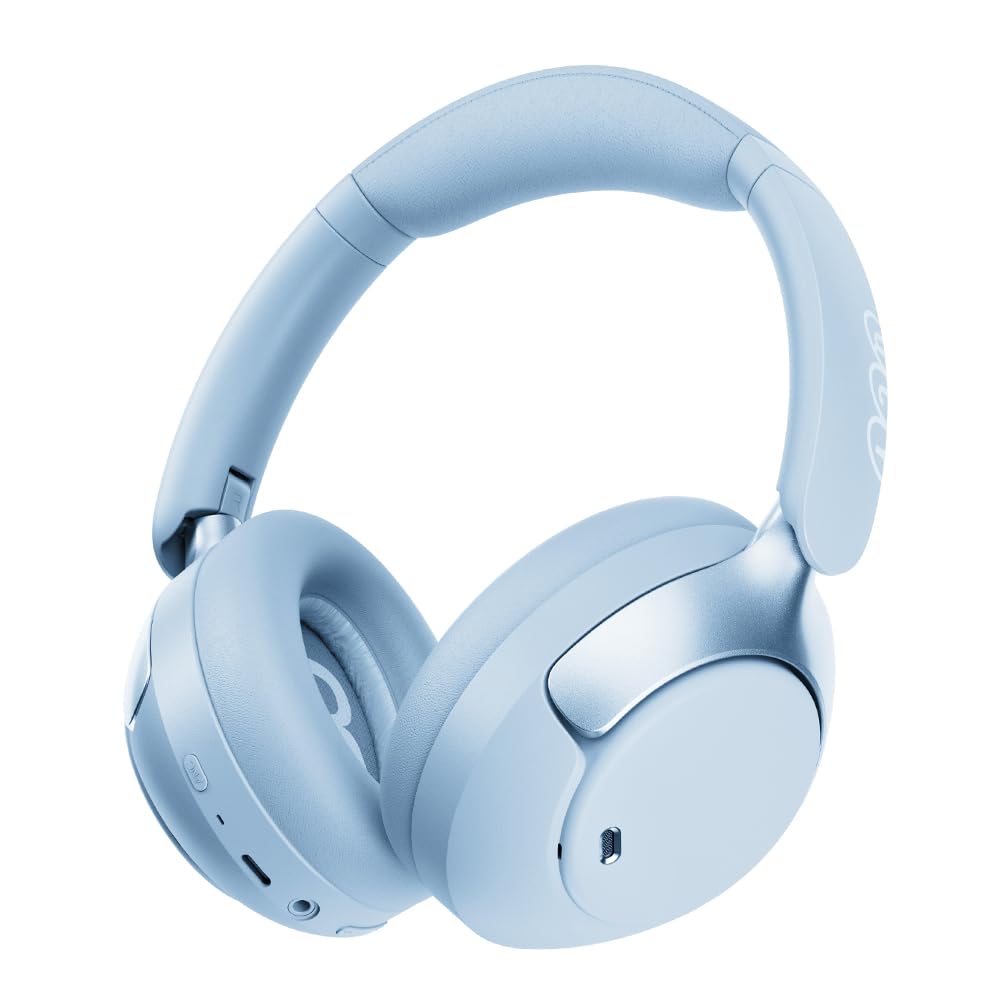 QCY H3 PRO Adaptive ANC Wireless Headphones Over Ear, 50dB Active Noise Cancellation with Multiple Modes, LDAC Hi-Res Wireless Audio, 55H Playtime,