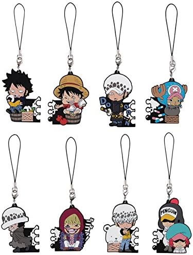 Amazon 一番くじ ワンピース ヒストリー オブ ロー H賞 ラバーストラップ 全8種 アニメ 萌えグッズ 通販