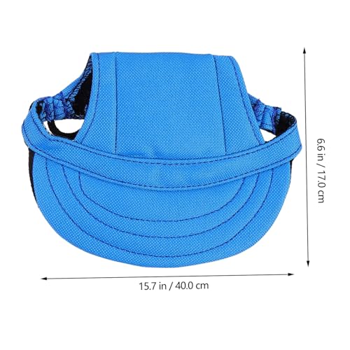 Chapeau de baseball respirant pour chiots avec lanière ajustable - 8