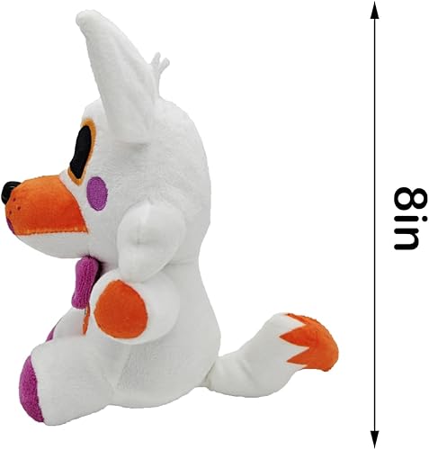 Miniatura 3 de Juguete de peluche Lolbit, juguete de peluche FNAF, colección de regalo para niños, 8 pulgadas