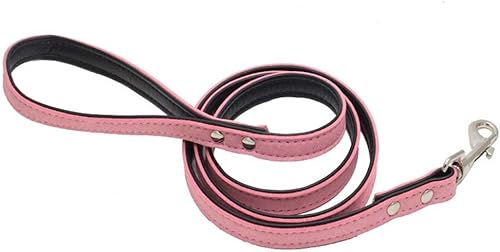 Miniatura 6 de Dogs Kingdom Juego de correa de arnés para perro con diamantes de imitación de cristal completo para cachorros, chihuahua, 2 unidades, rojo, M