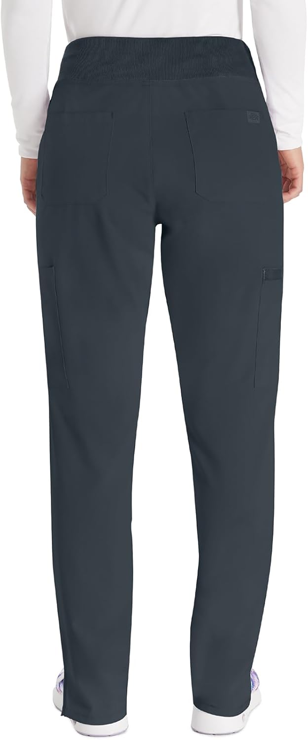 EDS Essentials Scrubs for Women, Yoga-Inspired Pull-On Pant with Four-Way Stretch and Moisture Wicking DK005 - Image 5