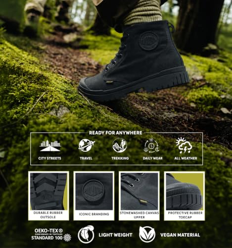 Image of Palladium unisex-adult Pampa Sp20 Hi Wax Sneaker