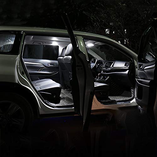 Bombillas LED para coche Kia Sportage 2 2005-2009 luz interior cúpula 12v 5