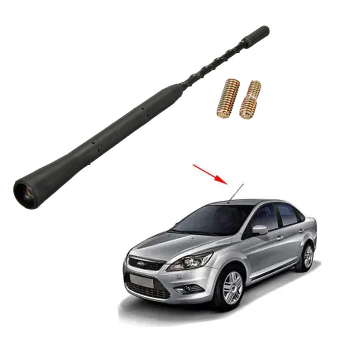 Sostituzione dell'antenna per auto, auto-tetto universale di Radio stereo stereo universale in gomma flessibile ARIEL MAST APET