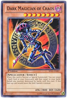 Amazon 遊戯王 英語版 Bp01 En007 Dark Magician Of Chaos 混沌の黒魔術師 レア ブラック 1st Edition トレカ 通販