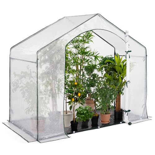 IDMarket - Winterhaus Haus 200 x 80 x 160 cm Balkon und Terrasse