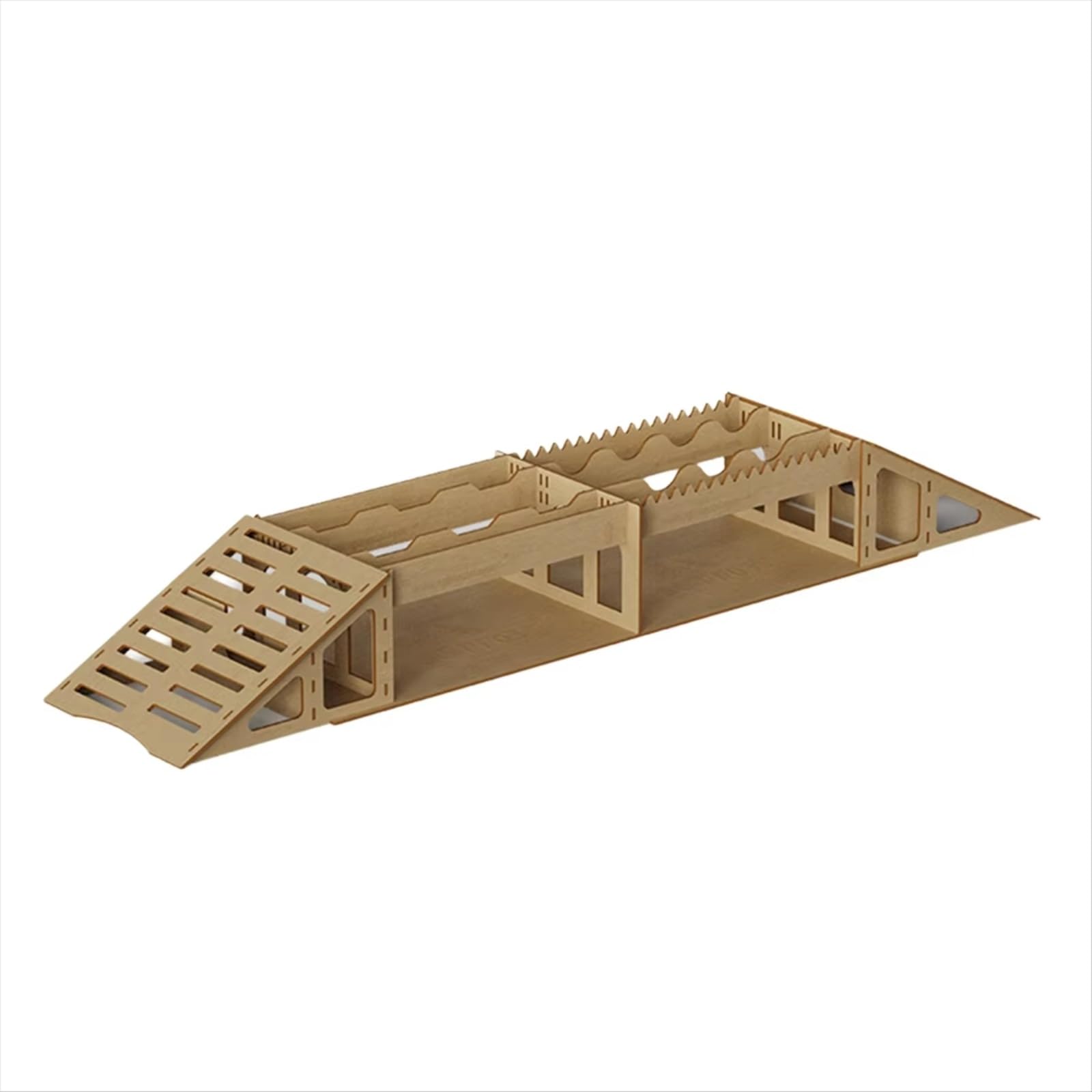 Per 1/16-1/24 RC Auto Aggiornamenti Parti Componenti Accessori Off-Road Ostacoli Set Montaggio In Legno Per Prop PP03 Ricambi RC