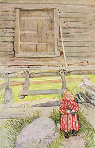 Toile Carl Larsson The Old Lodge SERENDIPITP impression haut de gamme