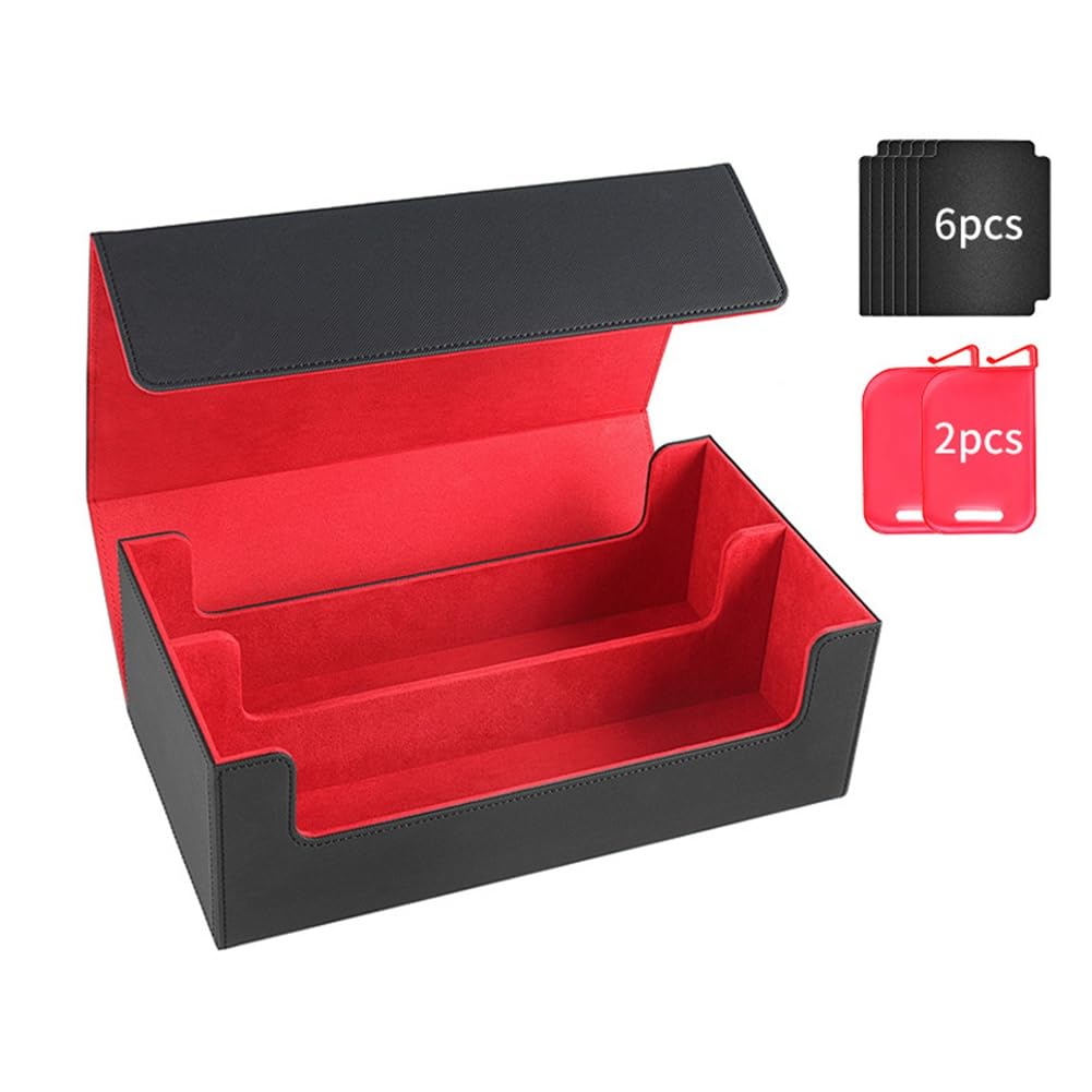 UDSKNV[KSL For Trading Cards Card Storage Box Magnetic Card Storage Box Card Deck Case Game Cards Box