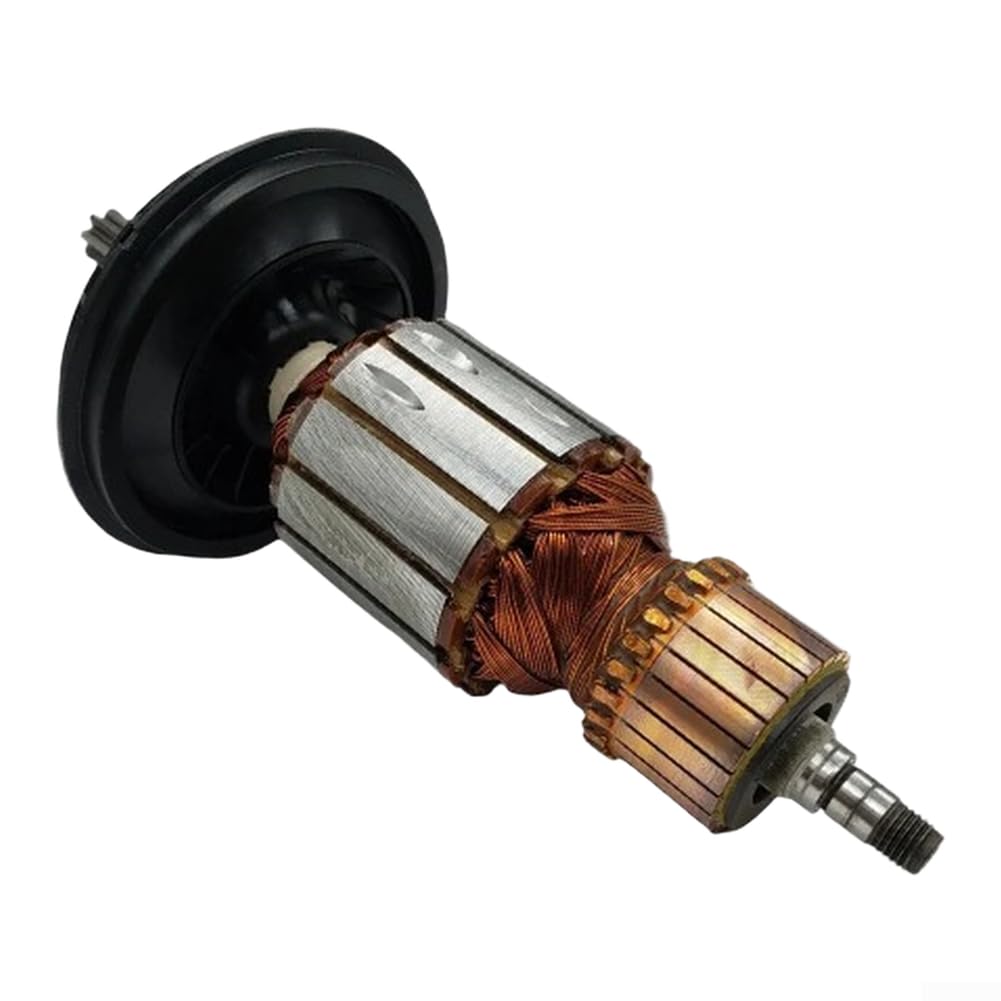 Armatura 1614011128 per GBH5-40 Martello Rotore di ricambio in metallo per utensili elettrici GSH5 Componente di riparazione resistente Dimensioni standard