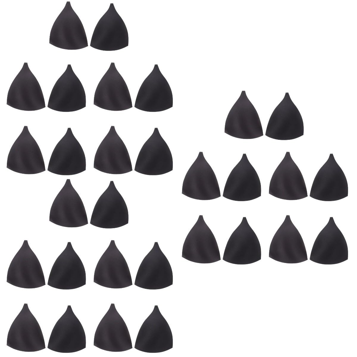 VALICLUD Of Inserts Soft Sponge Cushions For Women Invisible Triangle Cups Daily Use Shape