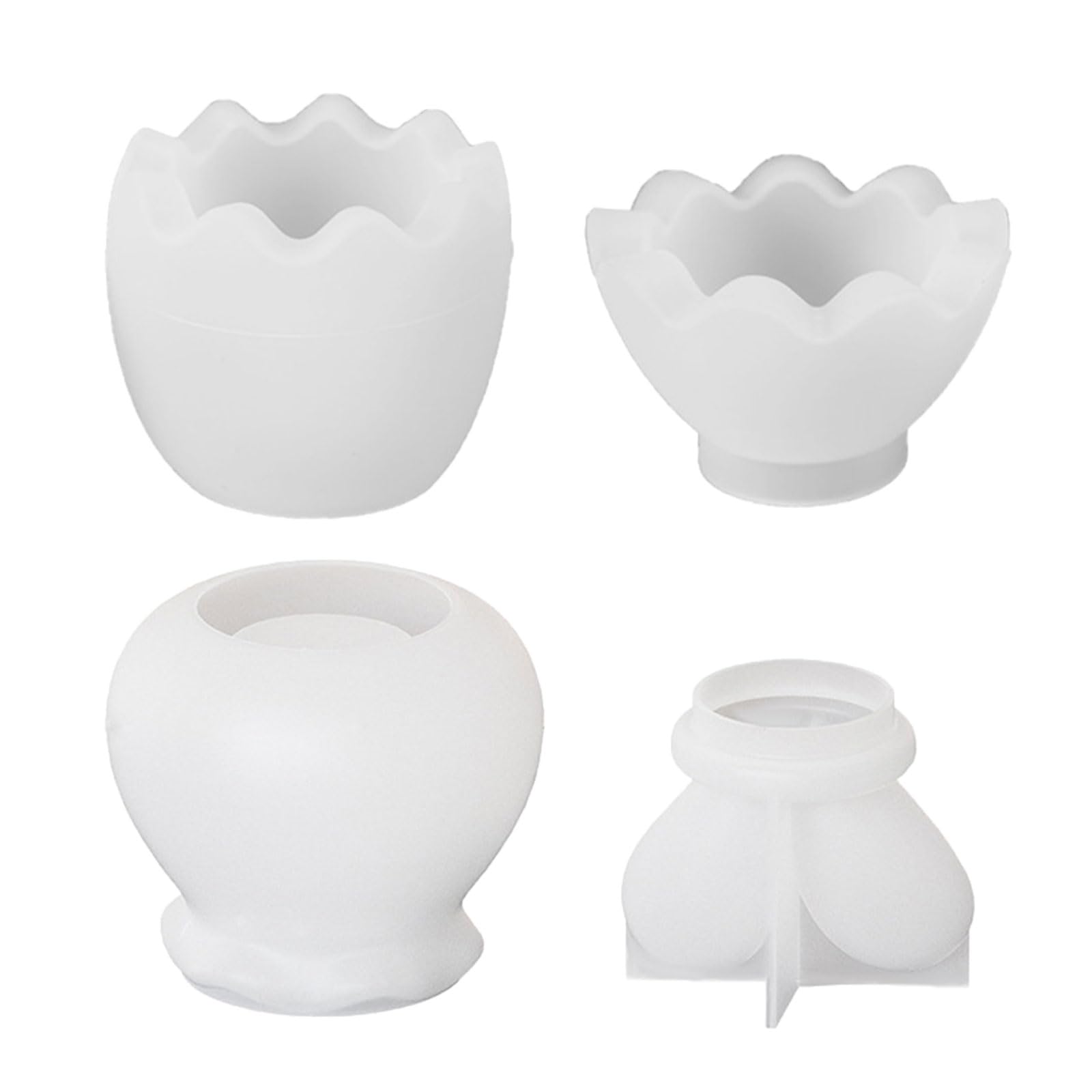 Shntig Detailed Rabbits Eggs Silicone Easy to Clean for Decorations Release