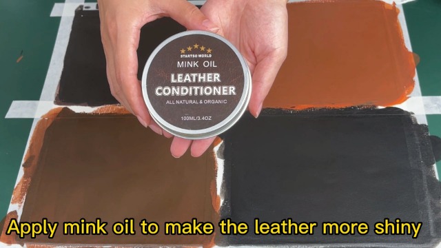 Amazon.com: STARTSO WORLD Leather Recoloring Balm, Dark Brown