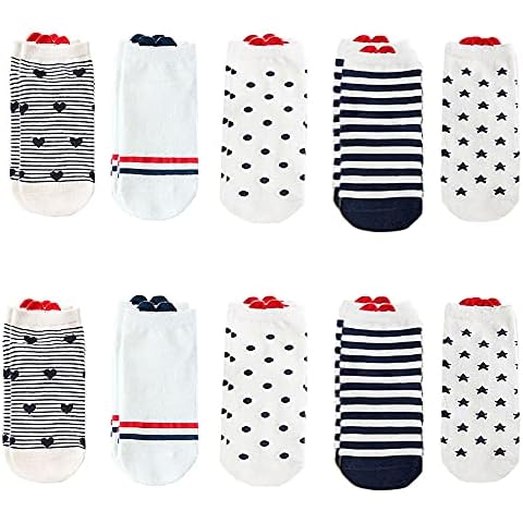 10 Pares Calcetines de Tobillo para Mujer Copiel Cover