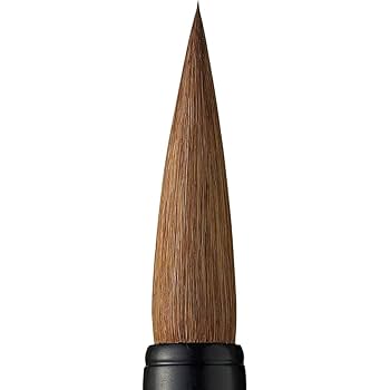 書道　筆 Amazon.co.jp: 墨運堂 書道筆 木軸筆 飛翔 5号 22854 : 文房具