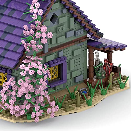 LDB SHOP Bausteine Architektur Modell, MOC-57928, 2371 Klemmbausteine Architektur Baustein Modell Blumenzimmer, Modular… – Bild 7