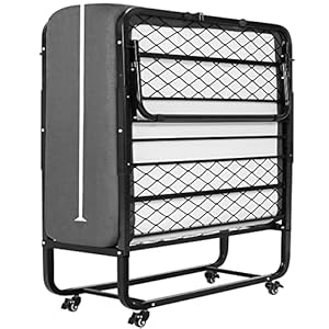 DICTAC Klappbett 90x200 cm mit Matratze