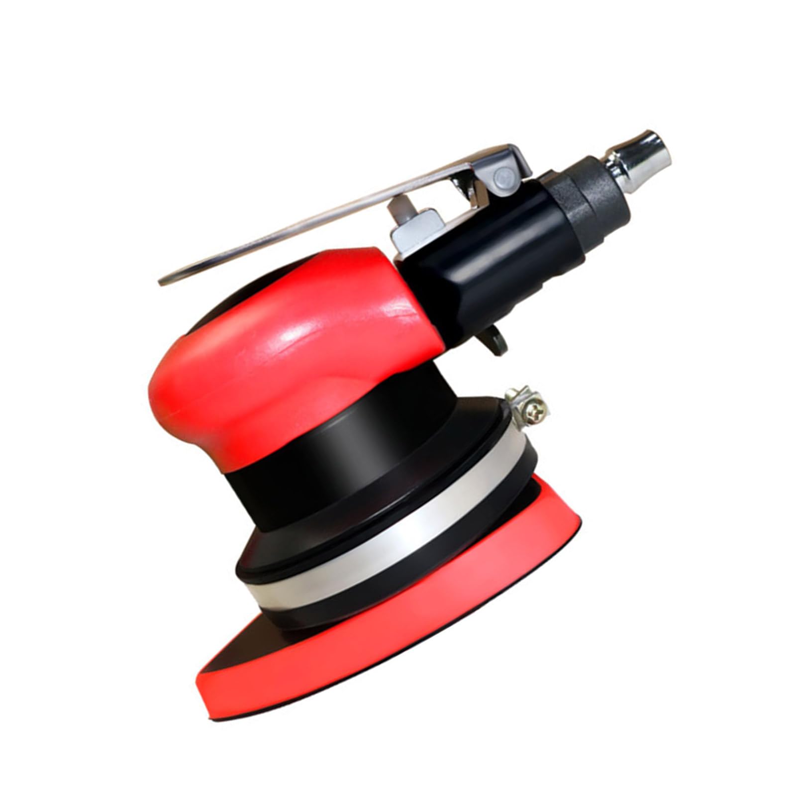 Levigatrice pneumatica industriale da 5" Controllo della velocità variabile con disco a cambio rapido per levigatura e lucidatura metallo/legno/pietra Lijadora Orbital
