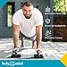 Body & Mind® Push-Up Liegestütz-Griffe; Kompakte Trainings-Griffe Fitness-Rack für Ganzkörper-Training & Effektive Liegestützen; Krafttraining